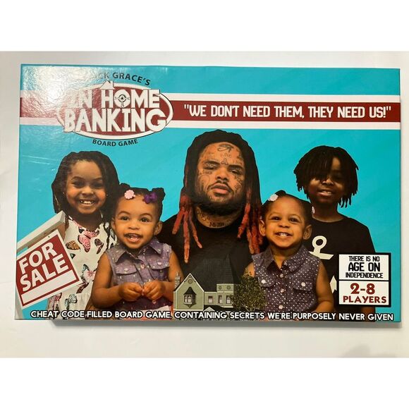 Other - Derrick Grace's In Home Banking Board Game Edition 1 - RARE Sealed Money